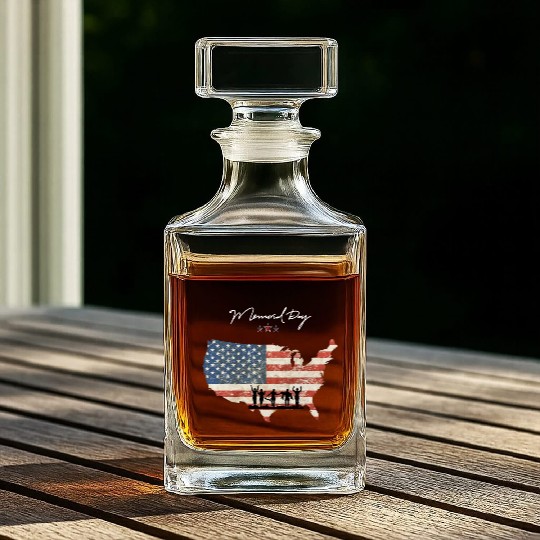 Memorial Day Whiskey Decanters