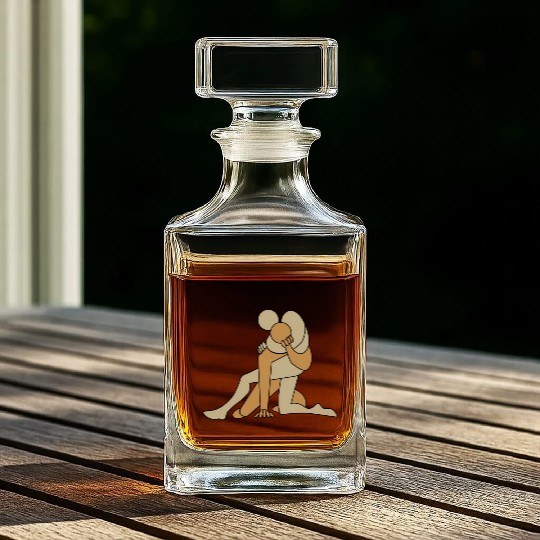 Freestyle wrestling Whiskey Decanters