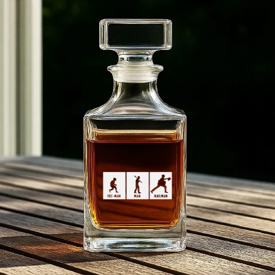 Humor Joke Hilarious about Postman Evolution Of Ma Whiskey Decanters