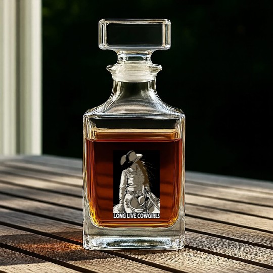 cowgirl Whiskey Decanters