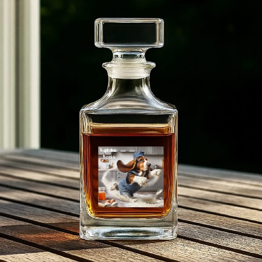 Cool funny food dog Whiskey Decanters