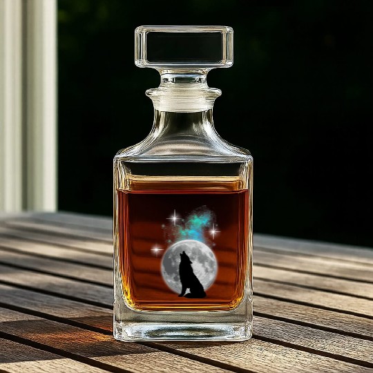 Moon Call Whiskey Decanters