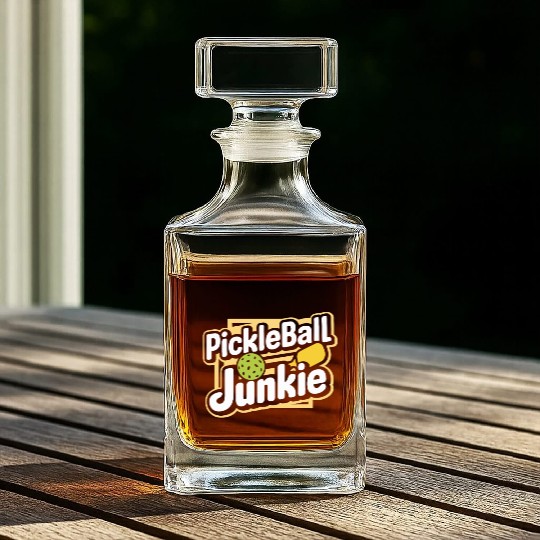 Pickleball Life Passion: Embrace the Sport You Whiskey Decanters