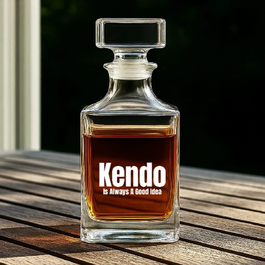 Kendo Is Always A Good Idea Ninjutsu Fencing Whiskey Decanters