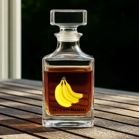 Let's get Relaxed by Banana Whiskey Decanters