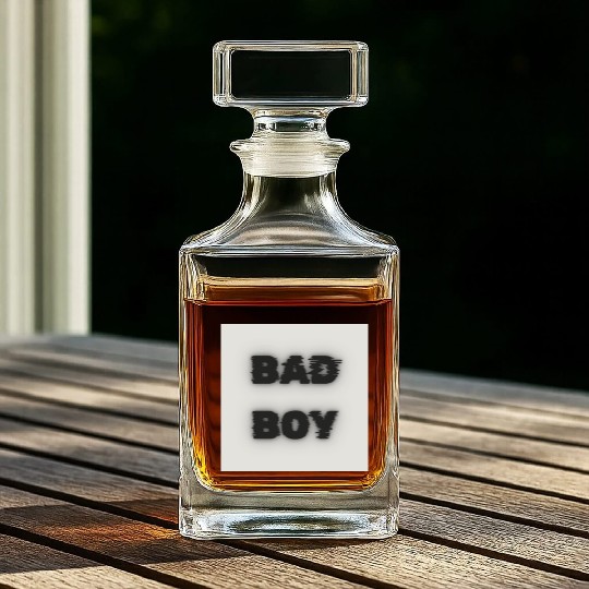 Bad Boy Whiskey Decanters