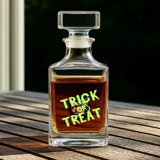 Trick or Treat 2 Whiskey Decanters