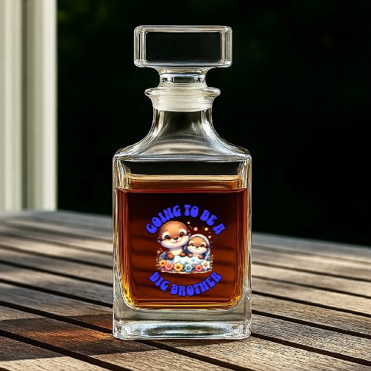 I'm Going To Be A Big Brother Sweet Otter, Brother Whiskey Decanters