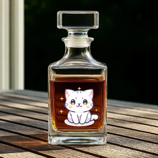 Meow Series: Starry Eyes Whiskey Decanters