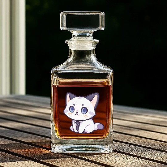 Meow Series: Cute Office Meow Whiskey Decanters