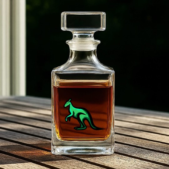 Jump into Style with Our Unique Kangaroo T Whiskey Decanters