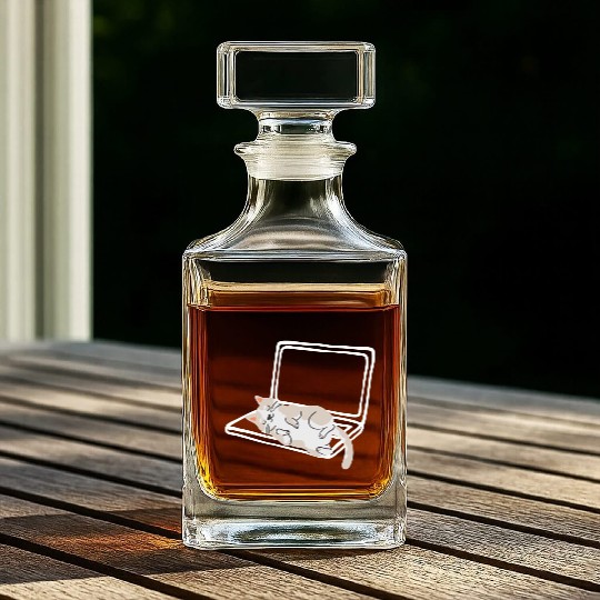 Catnap Whiskey Decanters