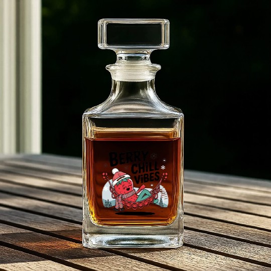 Berry Chill Vibes Whiskey Decanters
