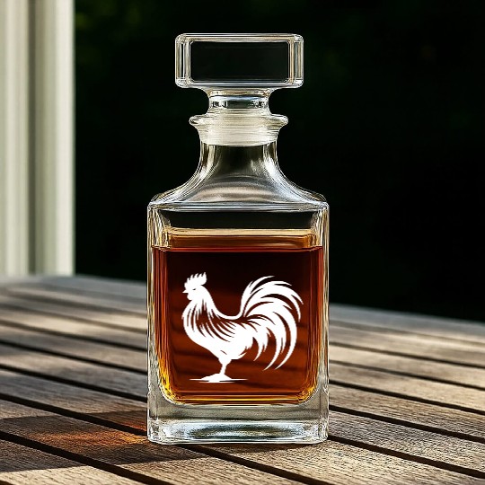 Classic Farm Gockel Whiskey Decanters