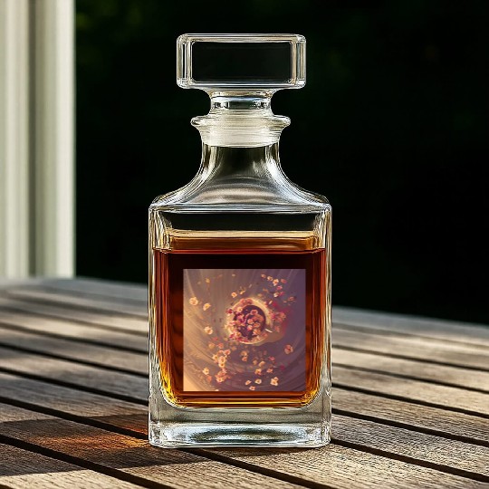 Botanical Gardens Latte Whiskey Decanters