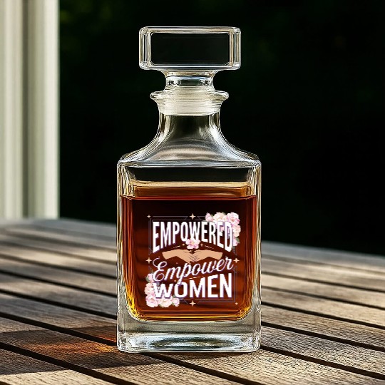 strength in sisterhood Whiskey Decanters