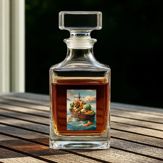 Harvest High Seas Whiskey Decanters
