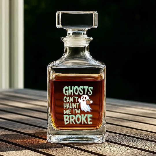 Paranormal Comedy Funny Ghost Humor Lighthearted Whiskey Decanters