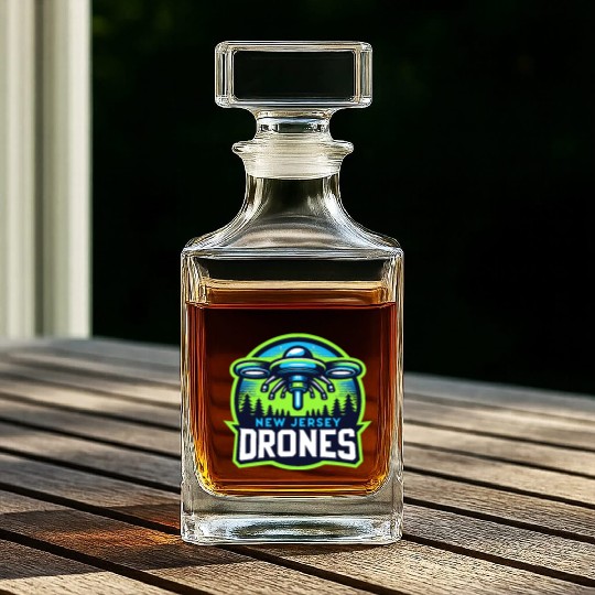 New Jersey Drones Whiskey Decanters
