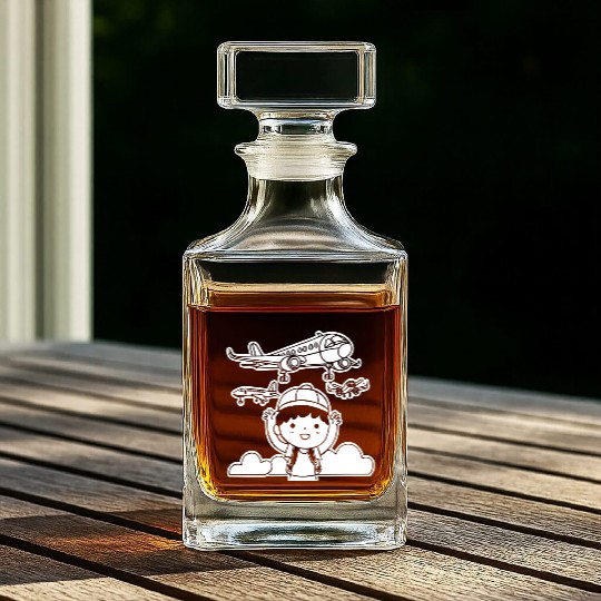 Funny Aircraft Whiskey Decanters