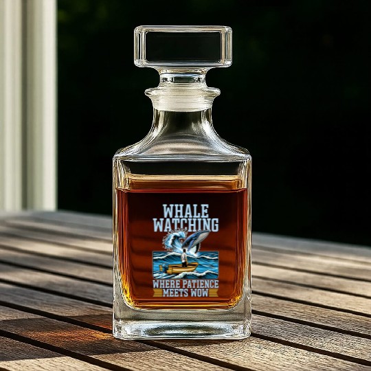 Whale Watching Where Patience Meets Marine Animal Whiskey Decanters