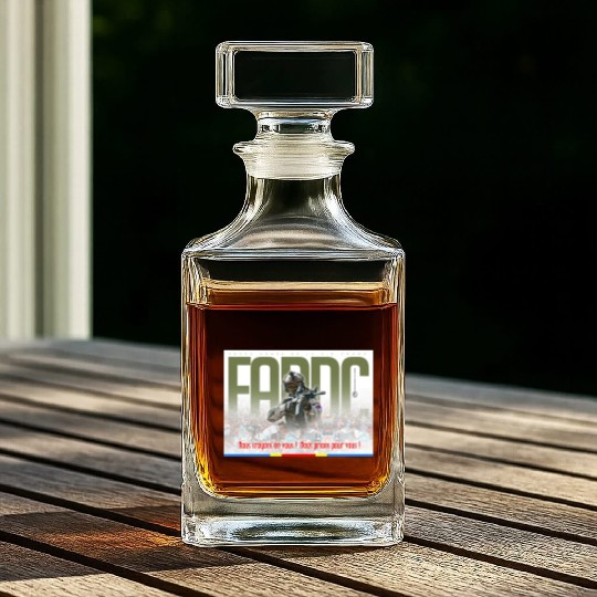 Support to the Armed Forces of DR Congo Whiskey Decanters