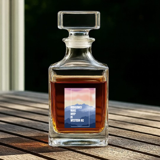 Resilience Runs Deep in Western NC Whiskey Decanters