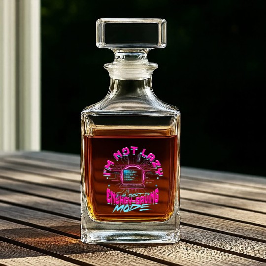 Theoretical Computer Scientist Whiskey Decanters