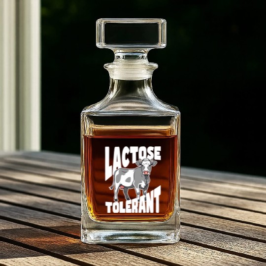 Lactose Tolerant – Built Different Whiskey Decanters