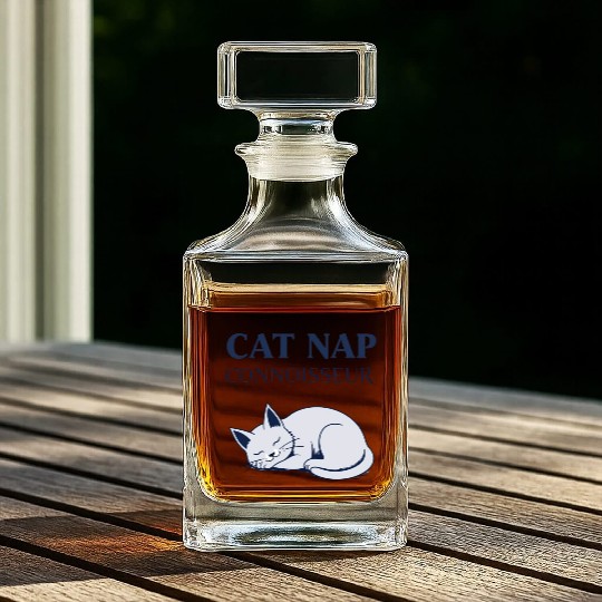 Catnap Connoisseur Whiskey Decanters