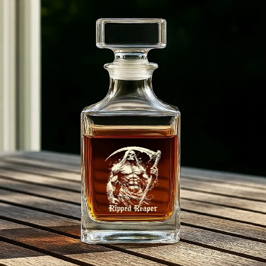 Ripped Reaper Whiskey Decanters