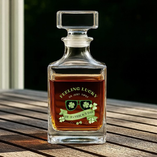 Feeling Lucky or Just Tipsy – St. Patrick’s Day Whiskey Decanters