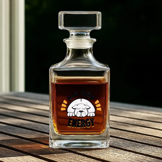 Big Dog Energy Whiskey Decanters