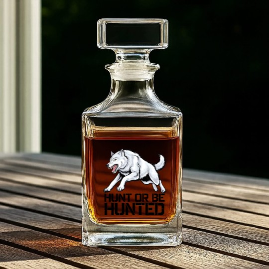 Alpha Wolf Whiskey Decanters