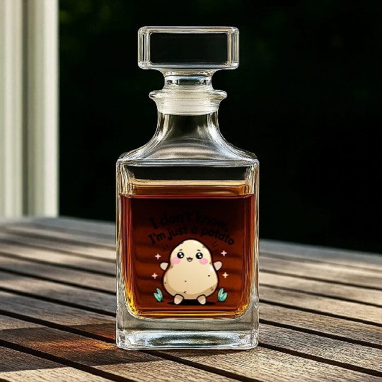 I don't know, I'm just a potato Whiskey Decanters