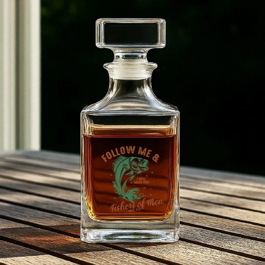 Christian Dad Fathers Day Whiskey Decanters