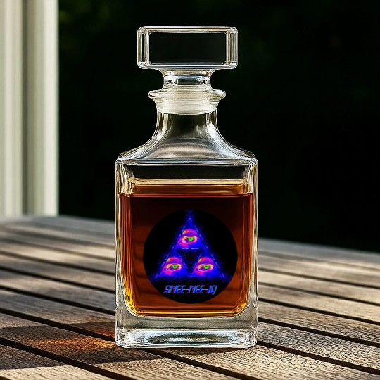 Multi Dimensional Beings 3D Whiskey Decanters