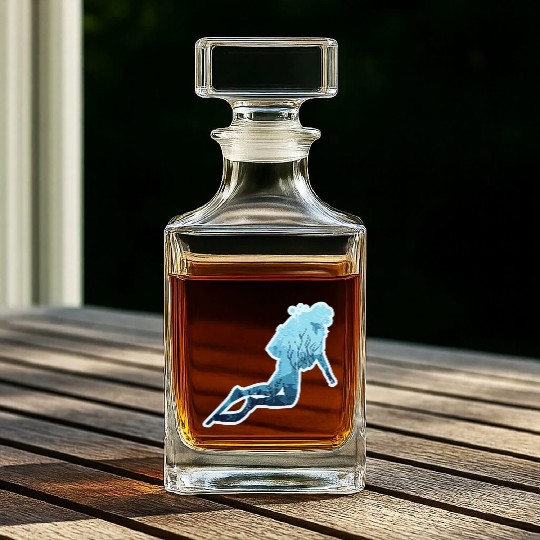 Scuba Diving Whiskey Decanters