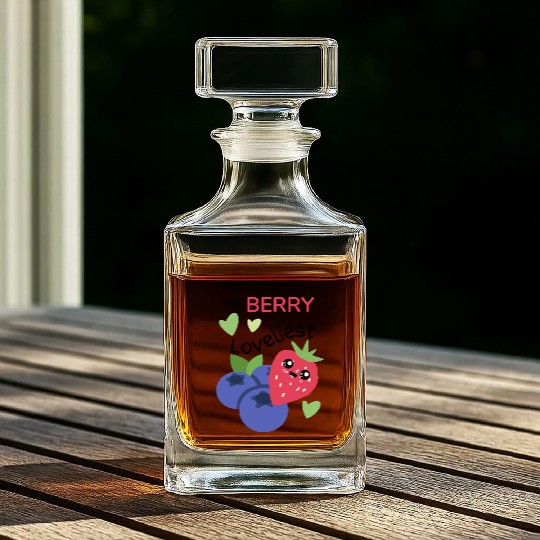 The Berry Loveliest Whiskey Decanters