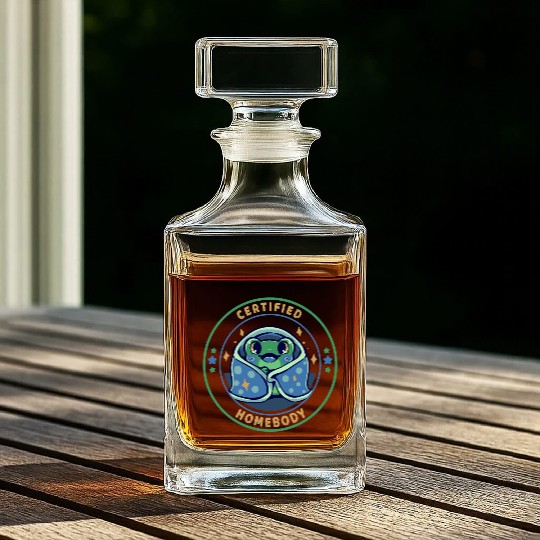 Certified Homebody Whiskey Decanters
