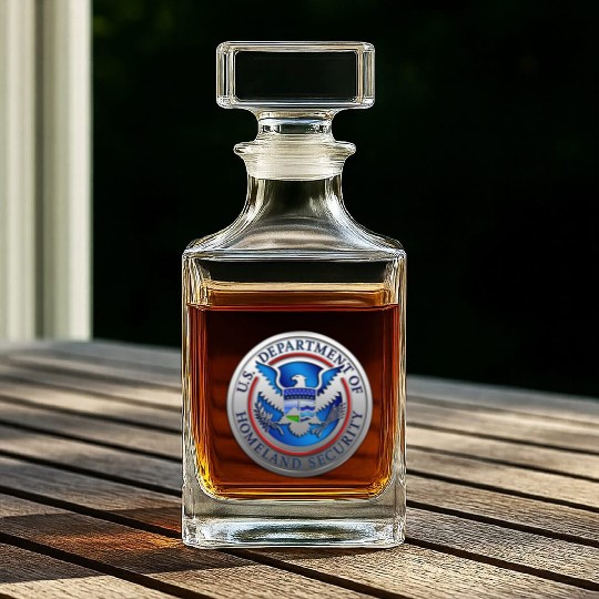 Department of Homeland Security (DHS) Whiskey Decanters