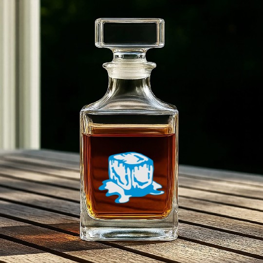 Ice Cube Whiskey Decanters