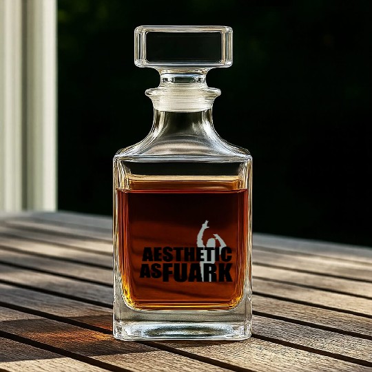 Zyzz Aesthetic as FUARK Whiskey Decanters
