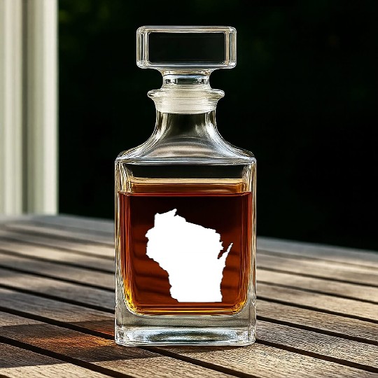 Coloring Book Wisconsin Whiskey Decanters