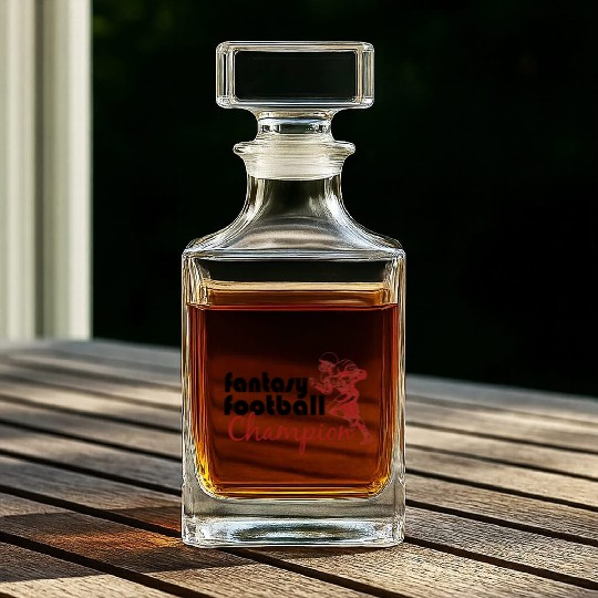 Fantasy Football Champ Whiskey Decanters