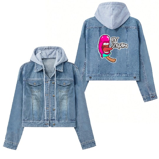 ice scream Women's Denim Jackets