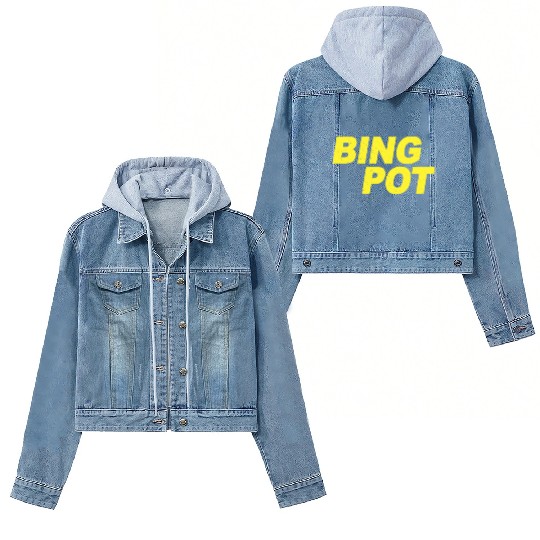Bing Pot Brooklyn Nine Nine Brooklyn 99 Quotes Women's Denim Jackets