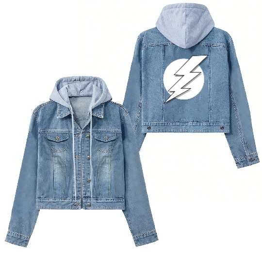 Lightning bolt Women's Denim Jackets