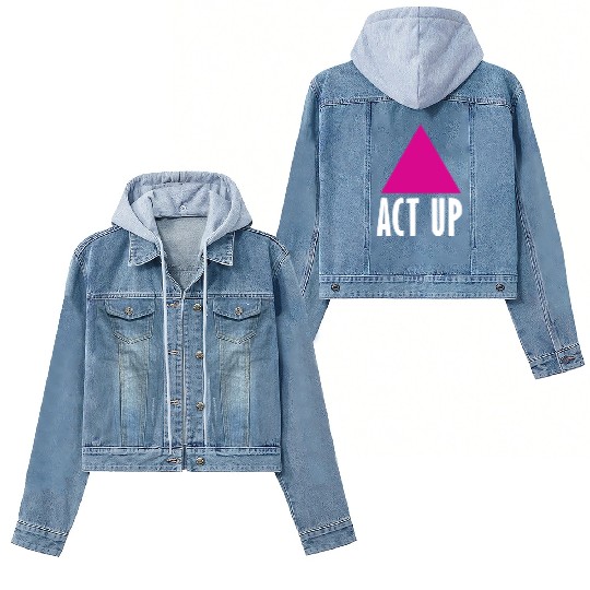 Act Up - Silence Death AIDS Women's Denim Jackets