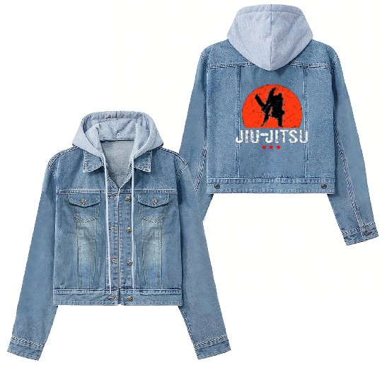 Jiu-jitsu-Jiu Jitsu Women's Denim Jackets